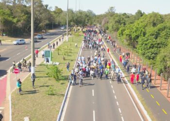 Para Reinaldo Azambuja, Parque dos Poderes  é a ‘praia’ dos campo-grandenses