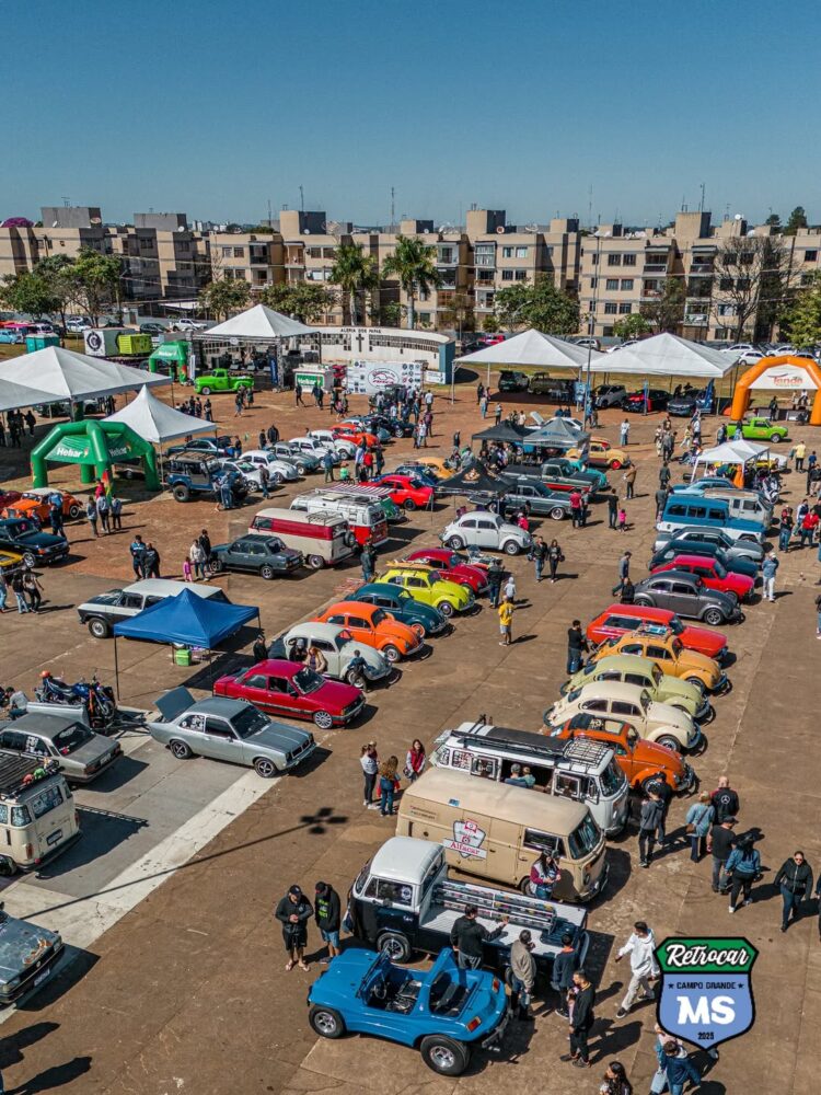 Retrocar MS acontece no fim de semana com edição 100% filantrópica na Praça do Papa