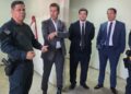 Magistrados acompanham obras de nova policlínica financiada com recursos de penas pecuniárias