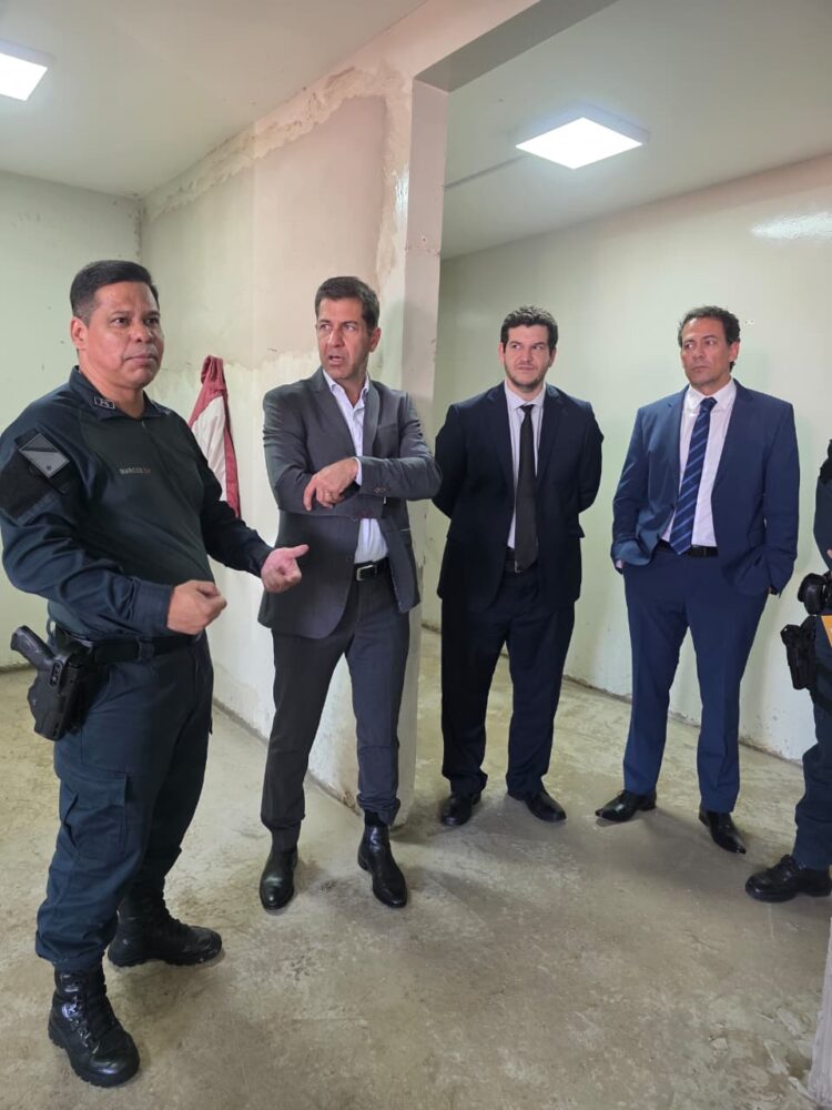 Magistrados acompanham obras de nova policlínica financiada com recursos de penas pecuniárias