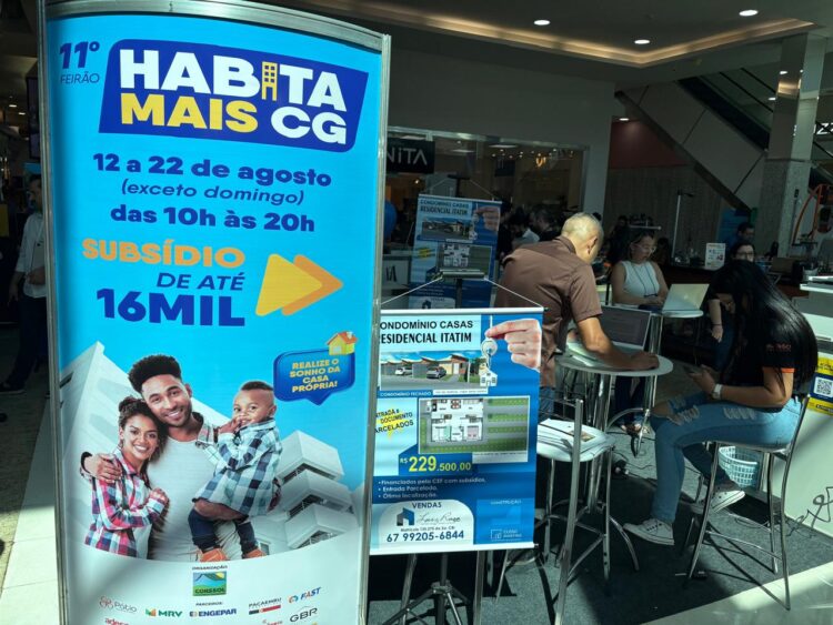 Últimos dias: Feirão oferta bônus para a casa própria em Campo Grande