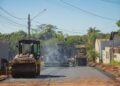 ViraCG Infraestrutura: Moradores comemoram chegada de asfalto no Jd. Oliveira