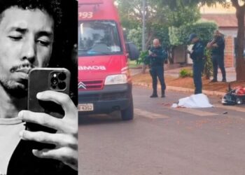 Motociclista perde o controle ao passar por quebra-molas, é atropelado por ônibus e morre em Paranaíba