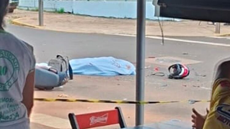 Motociclista morre, após veículo colidir em sua traseira na Vila Olinda em Campo Grande