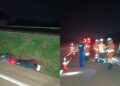 Jovem motociclista morre ao perder controle e cair em vala na BR-163 em Dourados