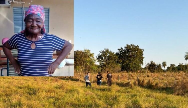 Dona Maura é encontrada morta em mata, após 1 mês de desaparecida em Coxim