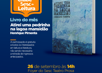 Roda debate obra de Henrique Pimenta sobre medo, absurdo e cotidiano sul-mato-grossense