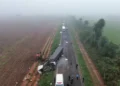 Condutor de caminhão morre ao colidir de frente com carreta na MS-157 em Itaporã