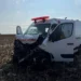 Paciente com câncer transportada em ambulância morre em colisão com carreta em Sidrolândia