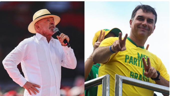 Pesquisa para presidente: Lula e Flávio voltam a empatar no 2º turno, mas distância aperta no 1º, indica agregador da BBC