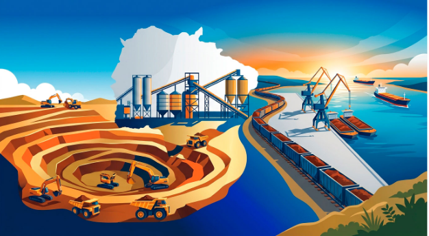 Mineração reforça protagonismo industrial de MS e amplia participação nas exportações