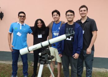 Cinco estudantes representam o Brasil na Olimpíada Internacional de Astronomia e Astrofísica no Vietnã