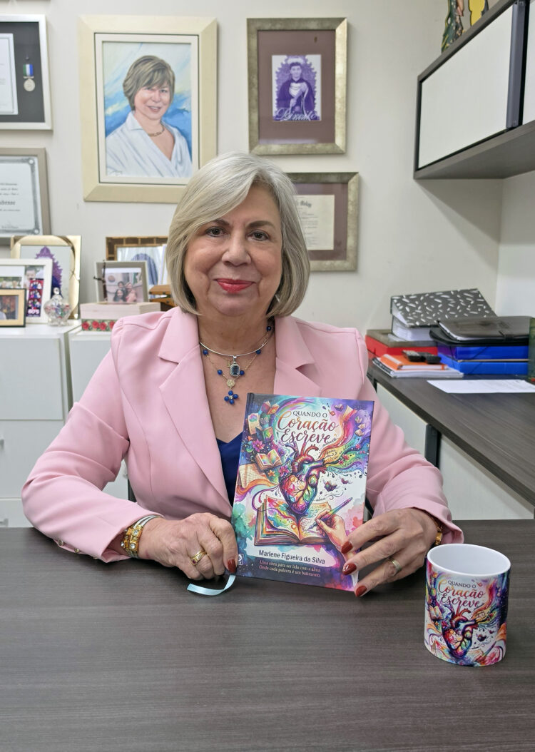 Escritora Marlene Figueira lança novo livro que reúne sentimentos e emoções