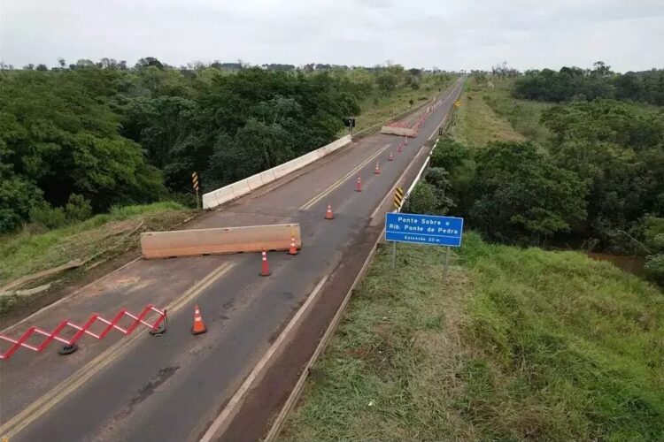 Coronel David cobra urgência na recuperação de pontes da MS-040 para liberar tráfego de veículos pesados