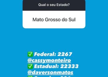 Deputado Nikolas Ferreira anuncia apoio a Capitão Contar na corrida ao Senado por MS