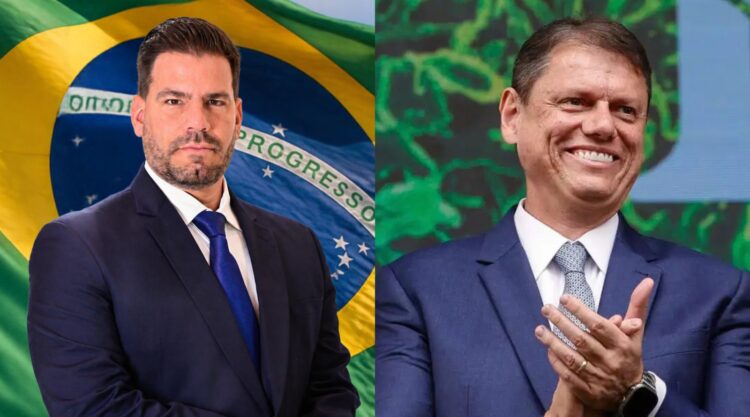 Para destravar o Brasil, governador Tarcísio de Freitas declara apoio a Capitão Contar ao Senado