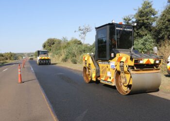 Atenção na estrada: BR-163 em MS segue com obras de ampliação e conservação nesta quinta