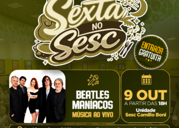 Sexta no Sesc recebe Beatles Maníacos com clássicos do quarteto de Liverpool