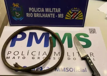 Mulher recusa transa e homem a agride e estupra com faca e corda em Rio Brilhante
