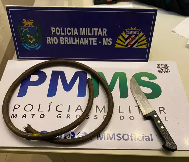 Mulher recusa transa e homem a agride e estupra com faca e corda em Rio Brilhante