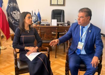 Senador Nelsinho Trad articula no Chile alternativa pelo Pacífico para exportações brasileiras