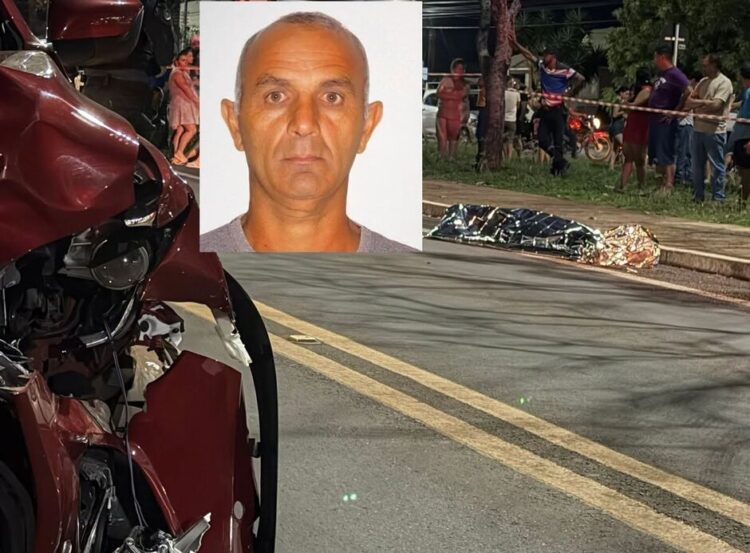Motociclista bate em carro, cai em cima de outro e morre na BR-267 em Jardim