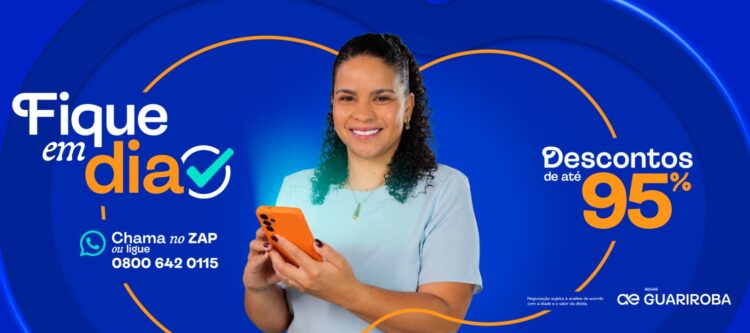 Fique em Dia 2026: Águas Guariroba oferece até 95% de desconto na negociação de débitos