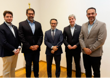 Missão Fiems visita Embaixada do Brasil em Seul e amplia agenda de cooperação com a Coreia do Sul