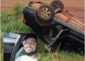 Motorista morre, após carro capotar em estrada de Deodápolis