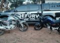 Duas motos são recuperadas e 3 adolescentes são apreendidos por roubaram motociclistas de app.