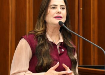 Mara Caseiro leva pautas de MS a Flávio Bolsonaro em Brasília