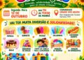 Projeto Girassol celebra 7 anos com festa solidária em comemoração ao Dia das Crianças