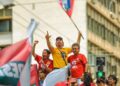 Vereador Jean Ferreira puxa maior ato da esquerda em 30 anos em MS, com cerca de 10 mil pessoas nas ruas