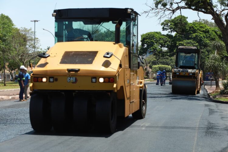 Vias da região central de CG ganham recapeamento nos próximos dias; Confira