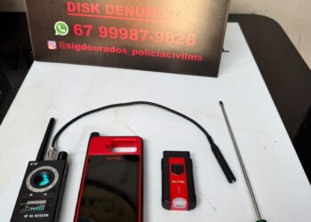 Polícias prendem dupla envolvida em furtos de caminhonetes Toyota Hilux em Dourados e recuperam veículo