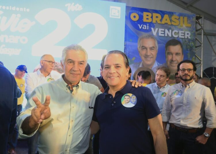Coronel David fortalece mobilização com prefeitos e mira 70% dos votos para Flávio Bolsonaro em MS