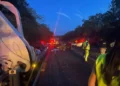 Colisão entre caminhonete e caminhão mata duas pessoas e fere criança na BR-158 em Paranaíba