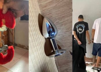 “Galego” e rapaz são detidos com bike furtada, algema sexual e plug anal em Três Lagoas