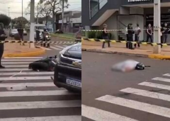 Técnica de enfermagem tem a moto atropelada por carro e morre em Dourados