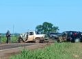 Duas pessoas morrem em colisão entre caminhonetes na BR-262 em Ribas do Rio Pardo