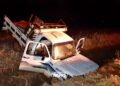 Caminhonete cai em valeta, condutor morre e mais 3 ficam feridos em Dourados